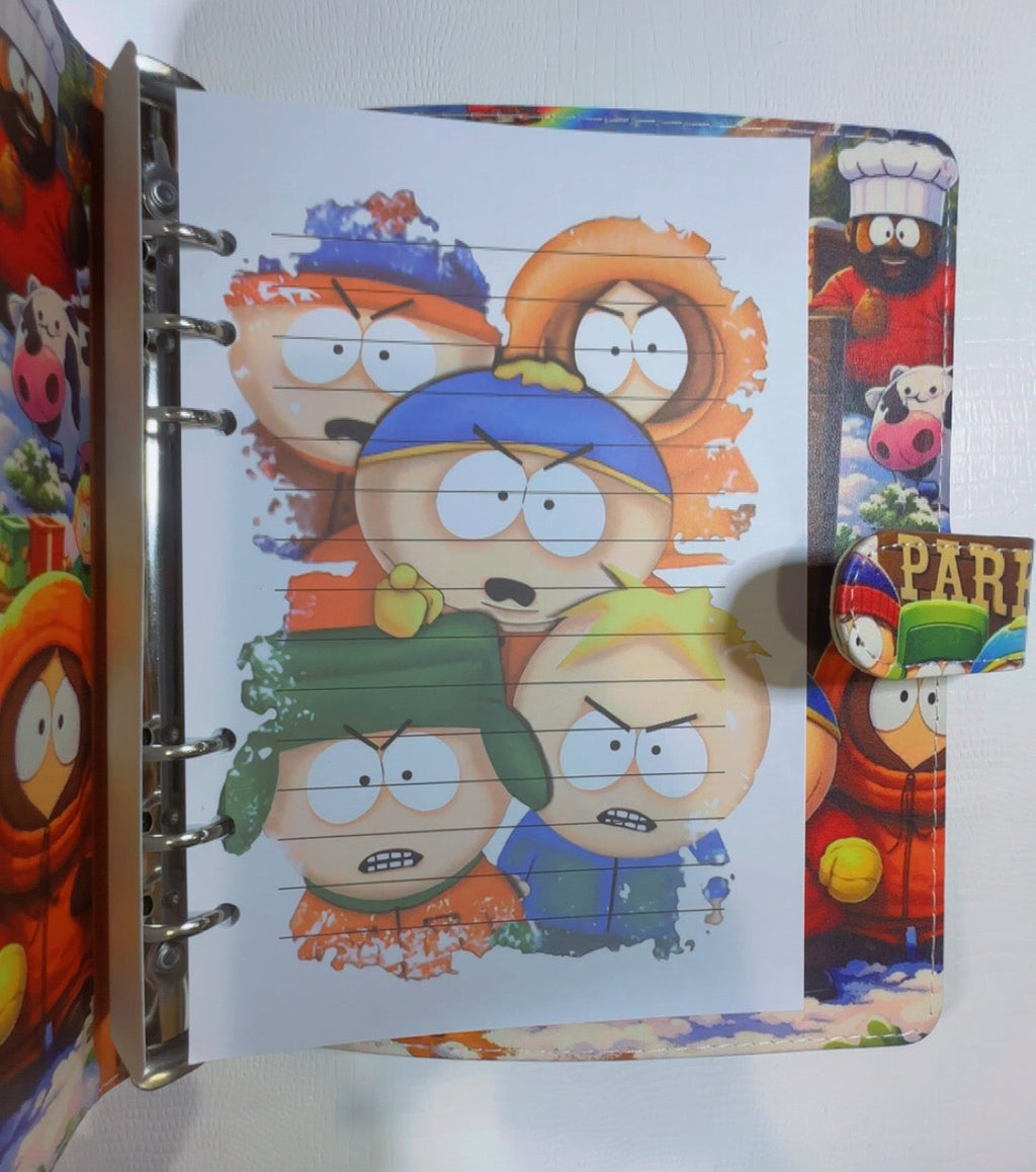 South Park A5  size Binder & Paper