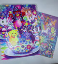 Lisa Frank Inspired A5 Binder & Paper
