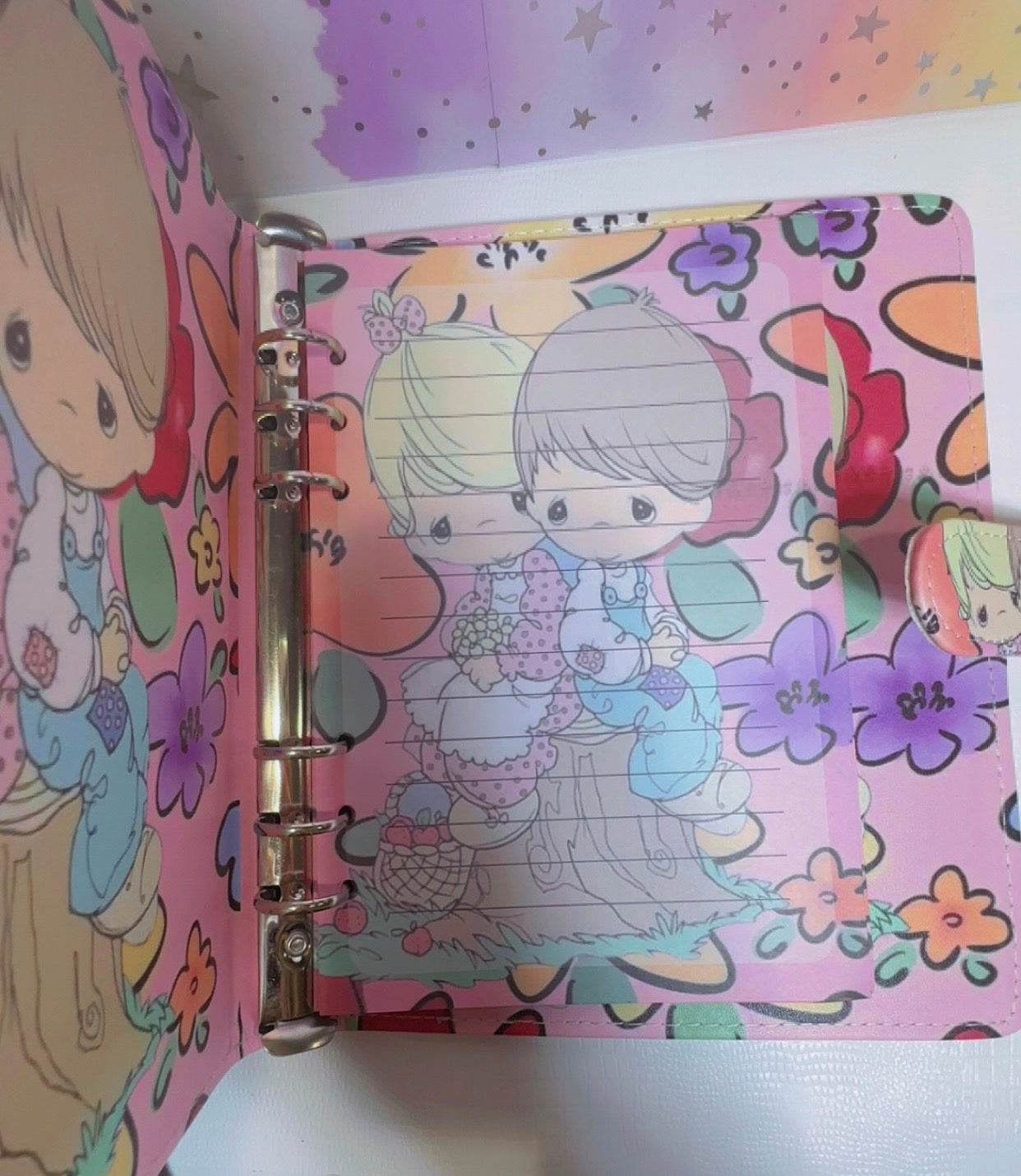 Precious Moments Binder, Paper, & Charm