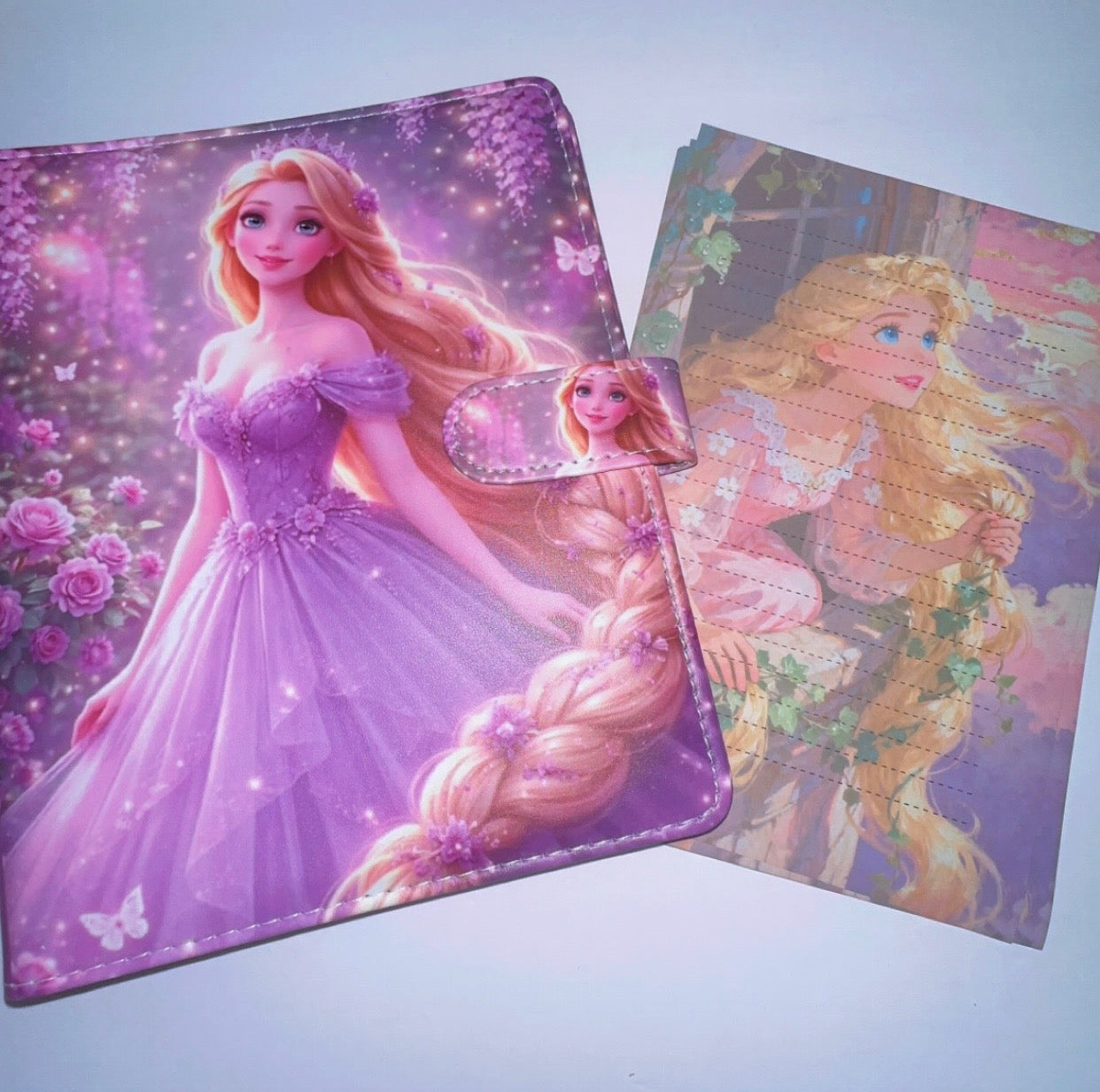 Tangled Inspired A5 Binder & Paper