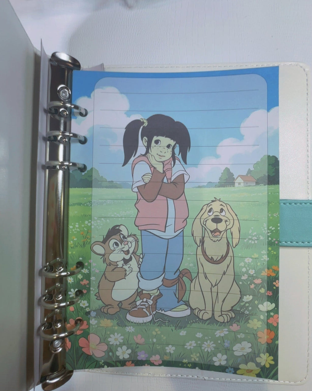 Punky Brewster A5 Binder & Paper