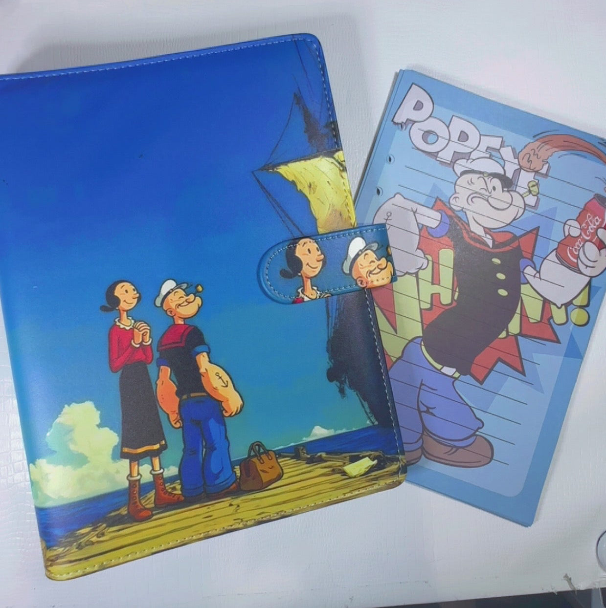 Popeye A5 Binder & Paper