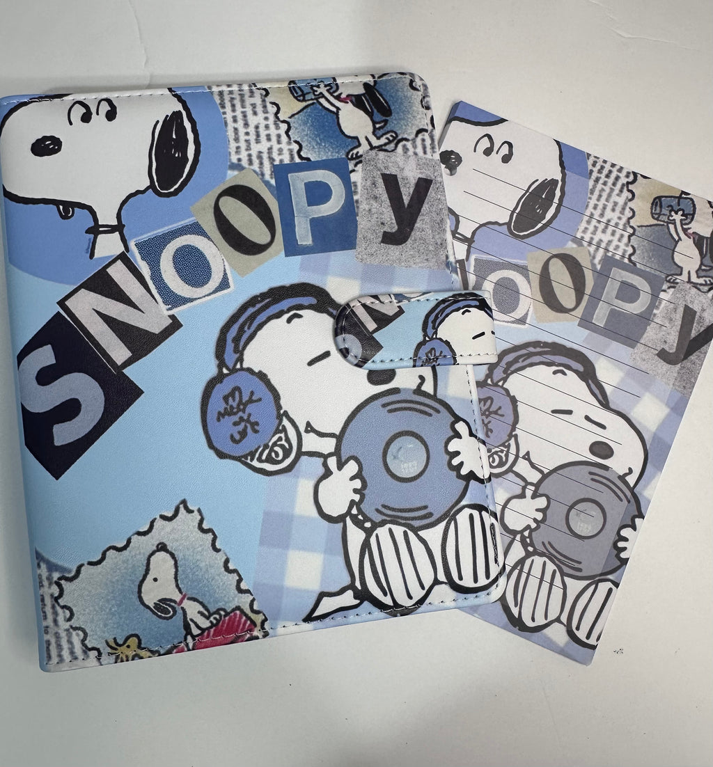 Snoopy A5 Binder & Paper