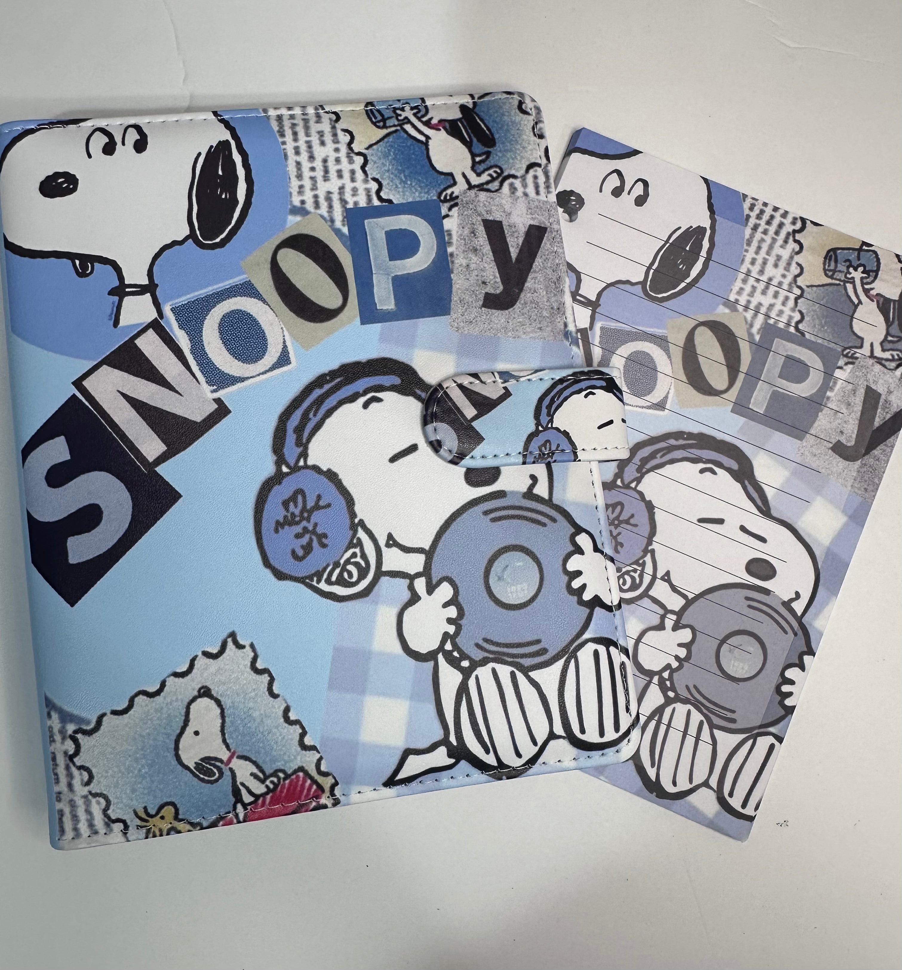 Snoopy A5 Binder & Paper