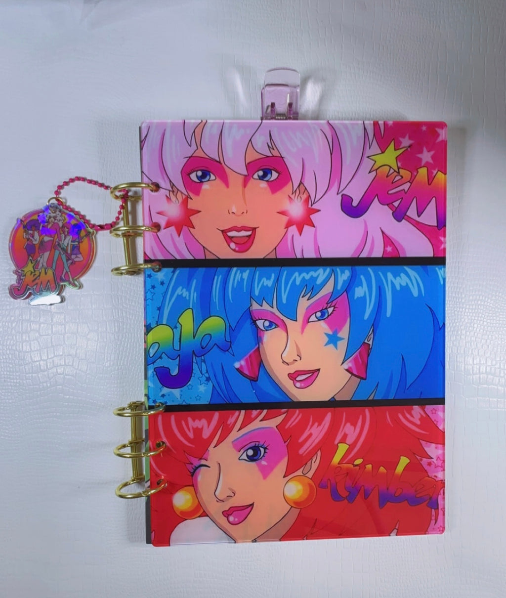 Jem -Acrylic notebook