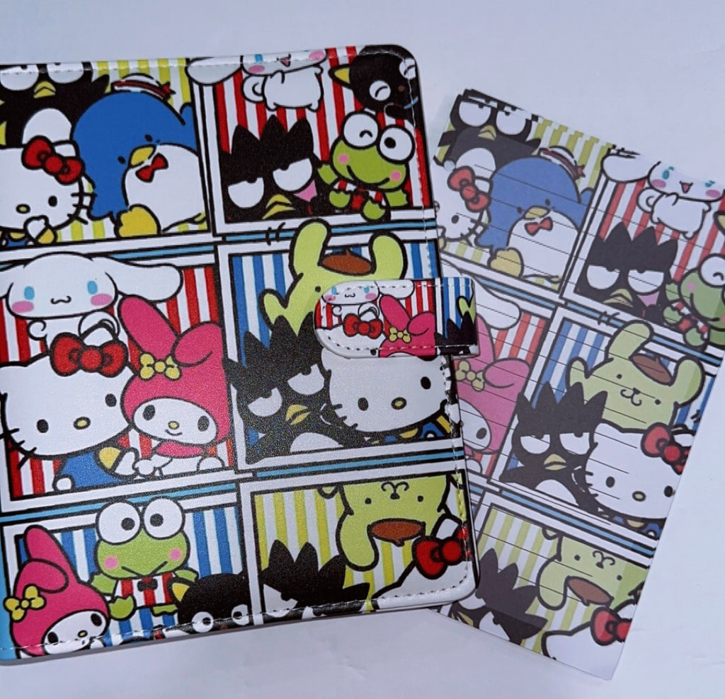 Sanrio Family A5 Binder & Paper