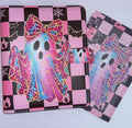 Pink Ghost A5 Binder & Paper