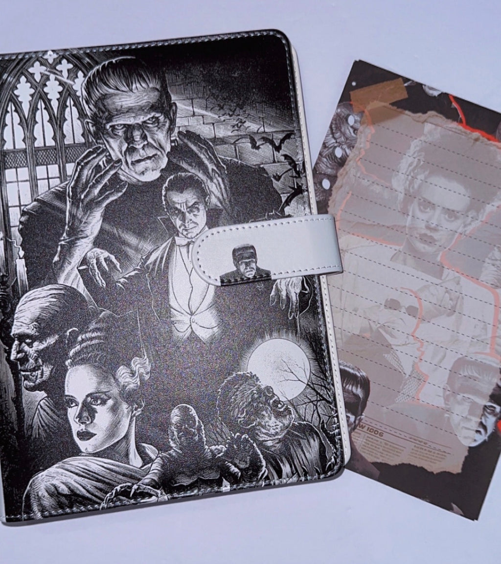 Frankenstein A5 Binder & Paper