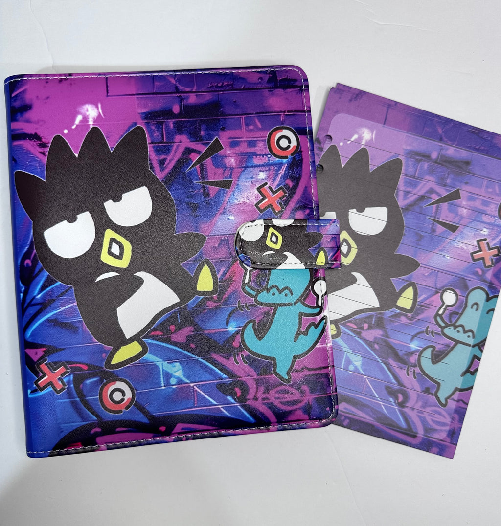 Badtz Maru A5 Binder & Paper