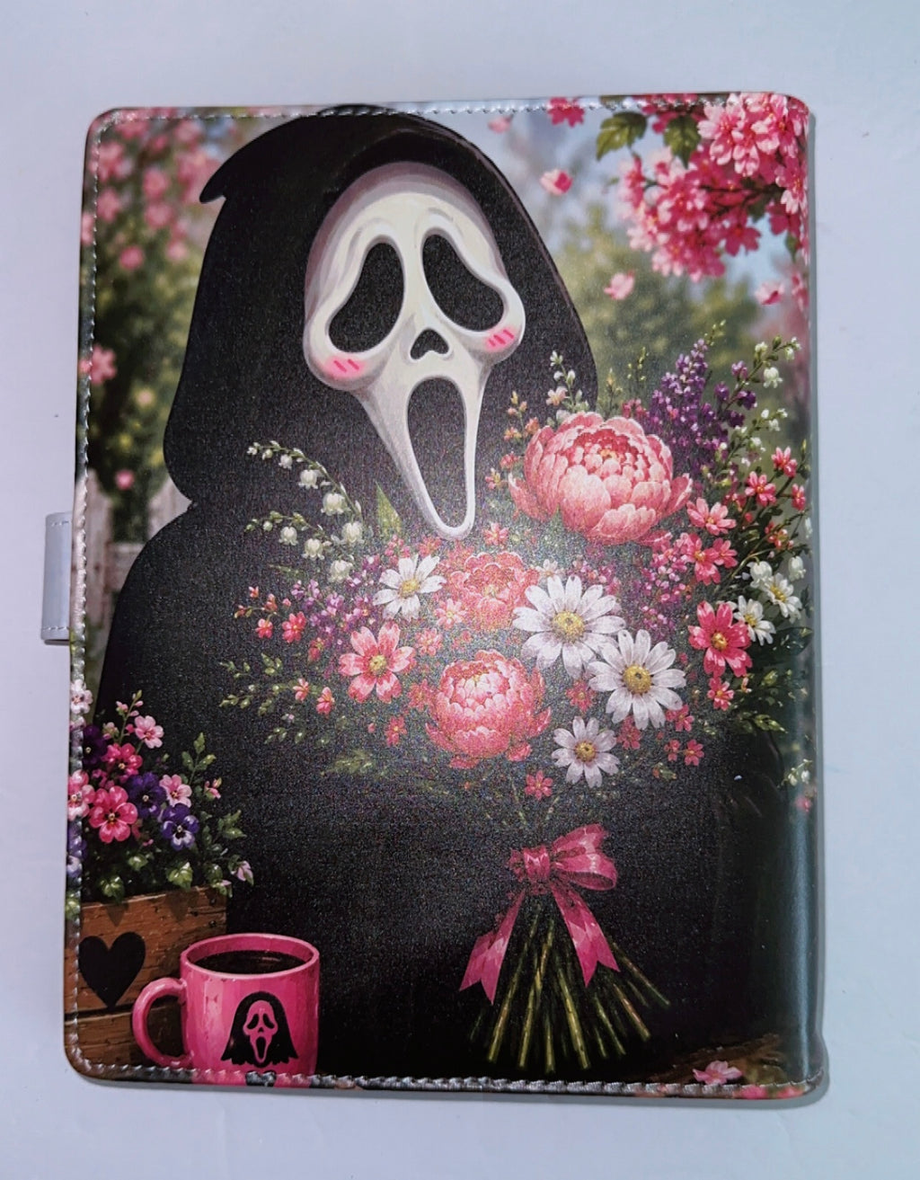 Floral Ghostface A5 Binder & Paper