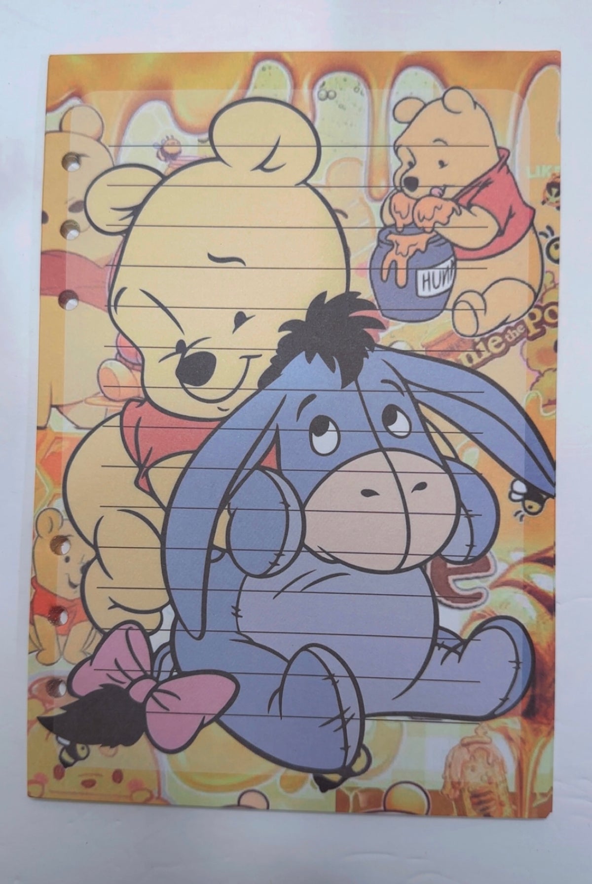 A5 Winnie the Pooh Paper