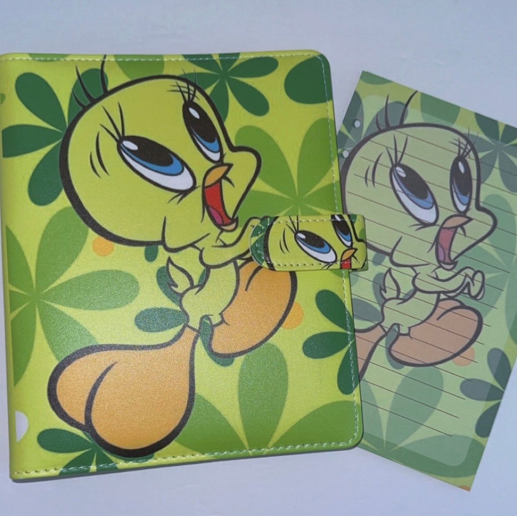 Tweety Bird A5 Binder & Paper