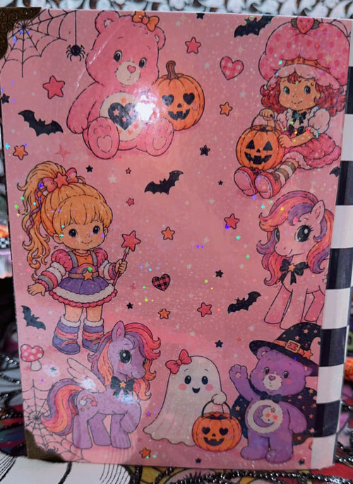 80s Halloween Composition