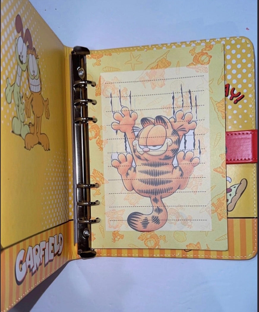 Garfield A5 Binder & Paper
