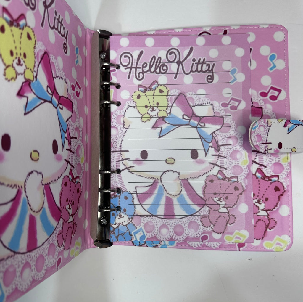 Hello Kitty A5 Binder & Paper