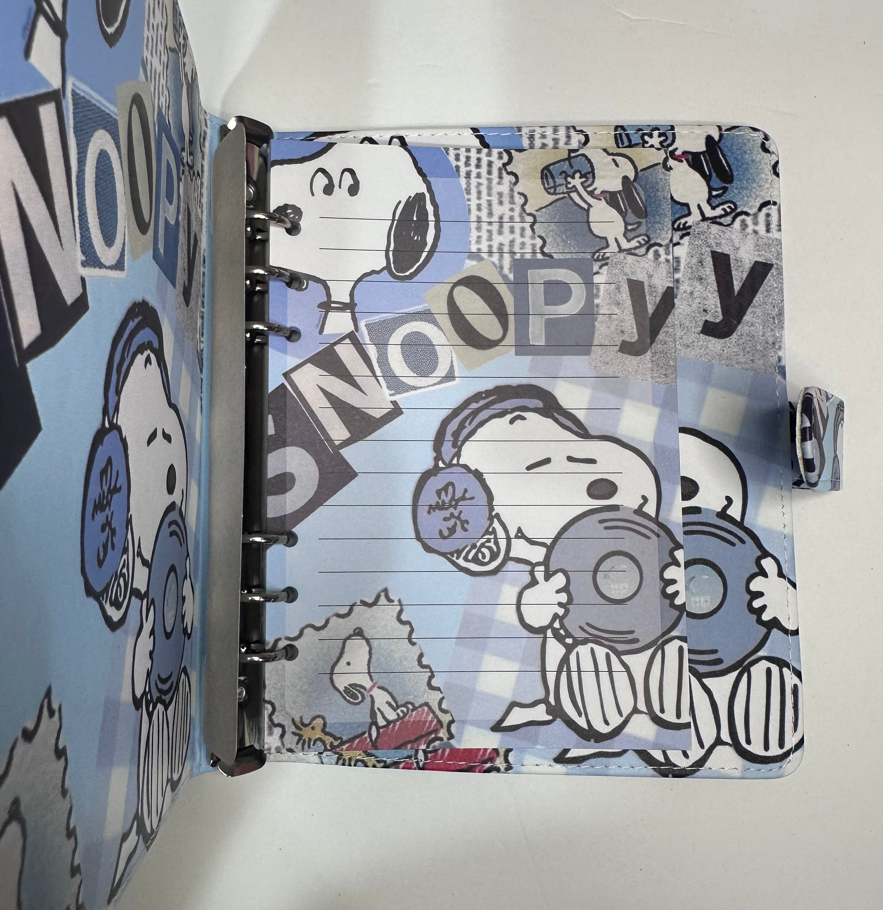 Snoopy A5 Binder & Paper