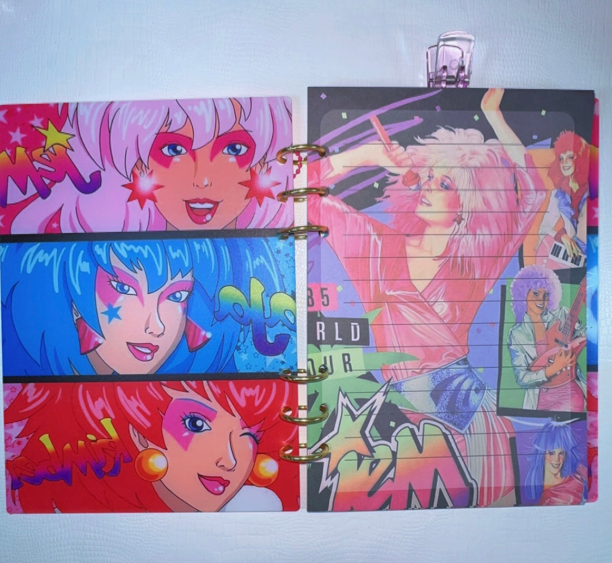 Jem -Acrylic notebook