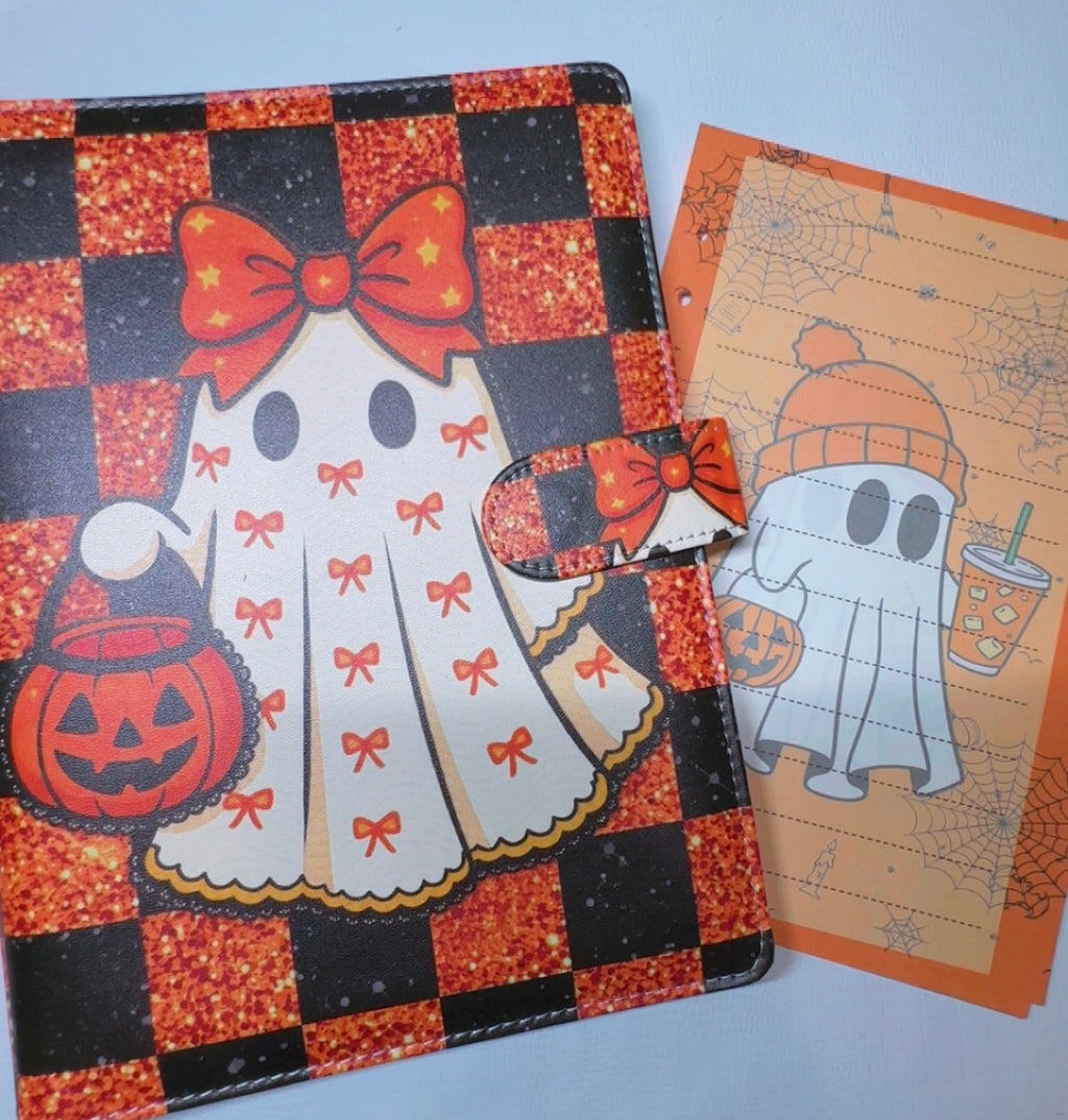 Vintage Ghost A5 Binder & Paper
