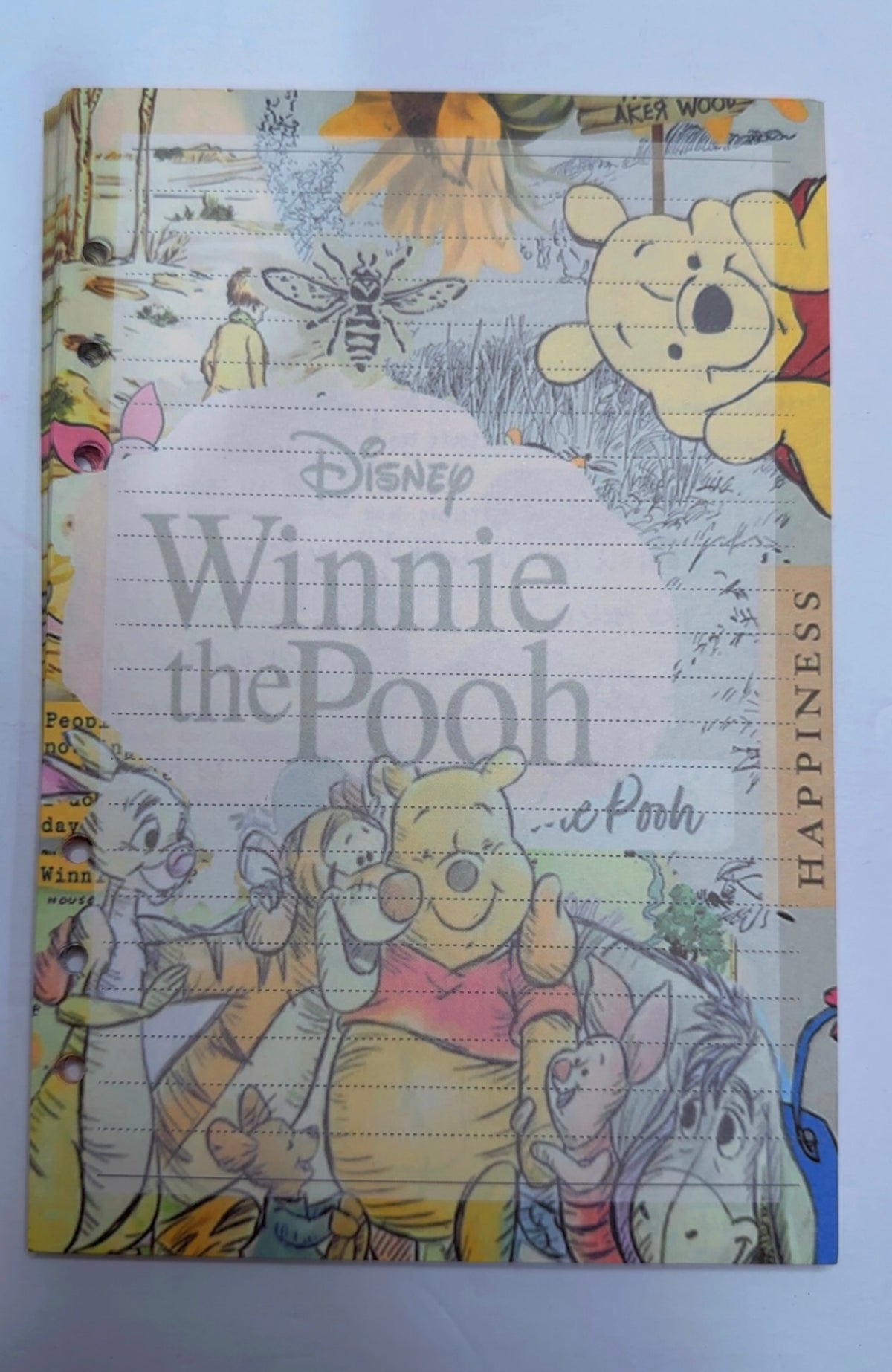 A5 Winnie the Pooh Paper