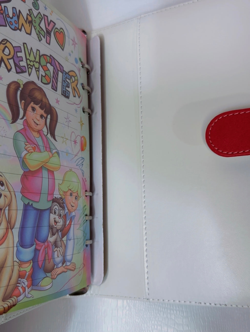 Punky Brewster A5 Binder & Paper