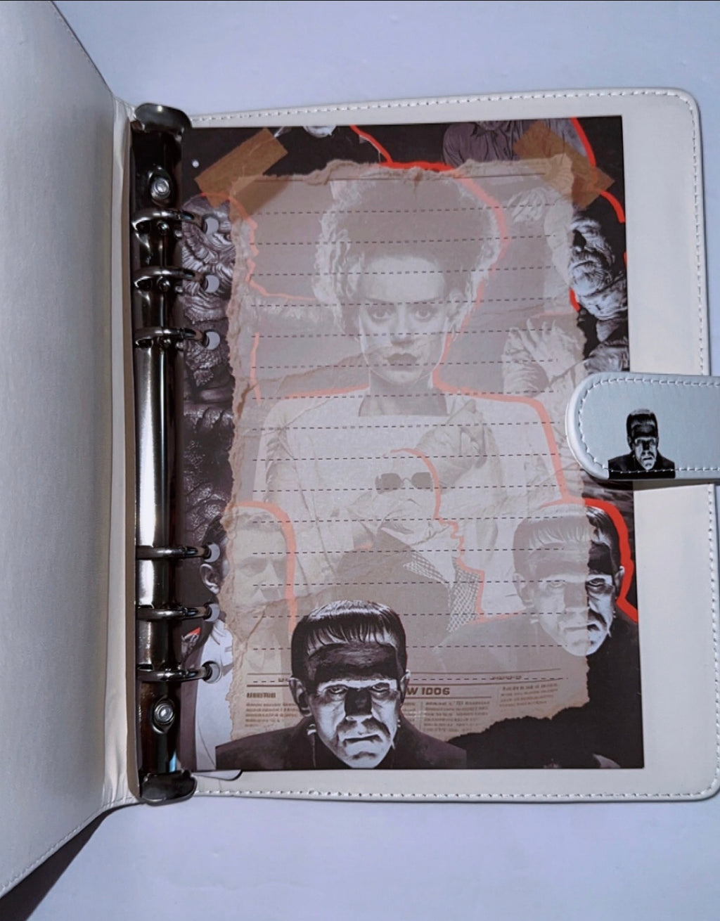 Frankenstein A5 Binder & Paper