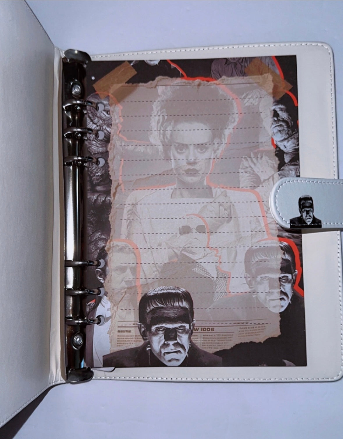 Frankenstein A5 Binder & Paper