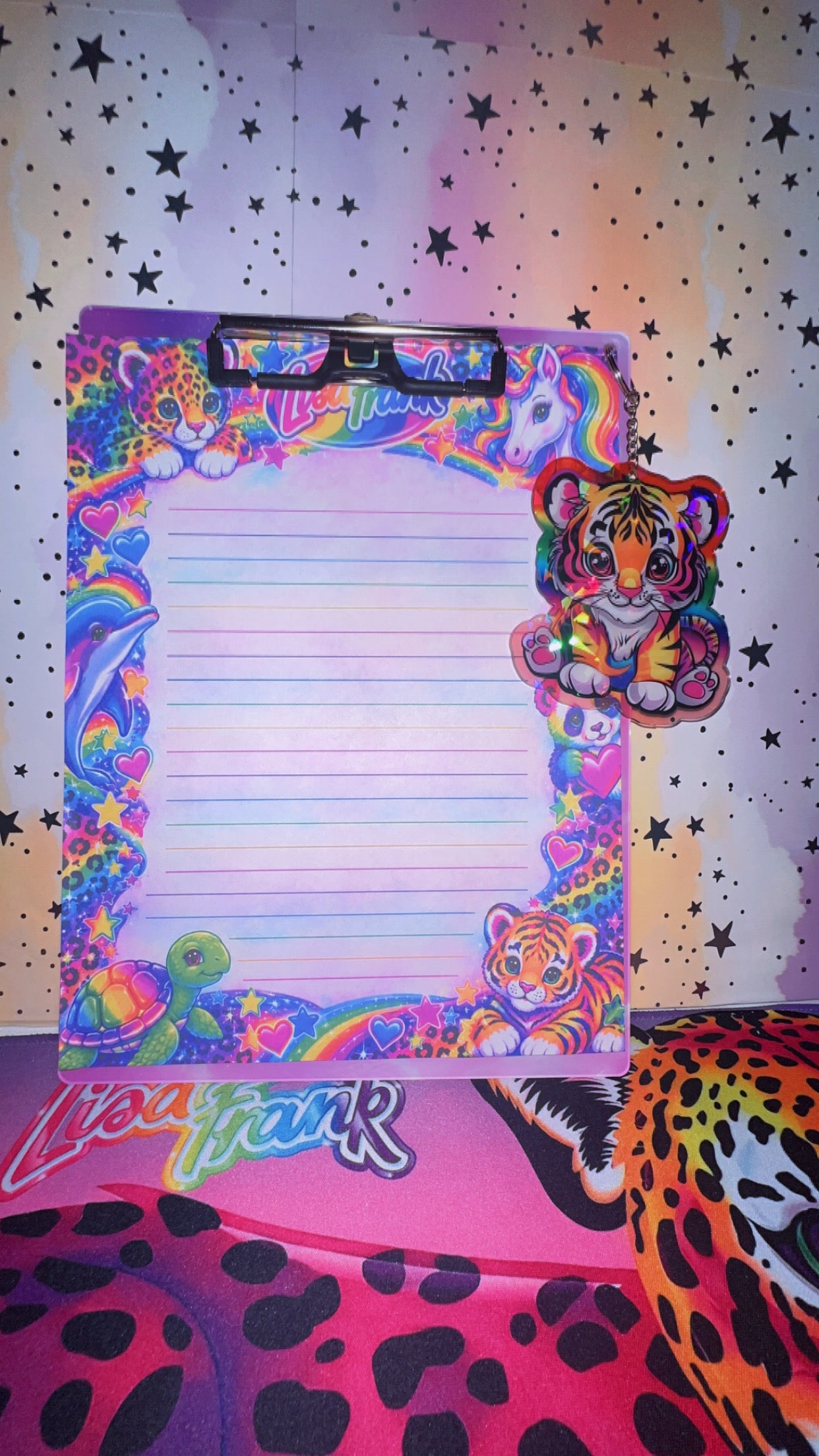 A4 Size Clipboard -Tiger