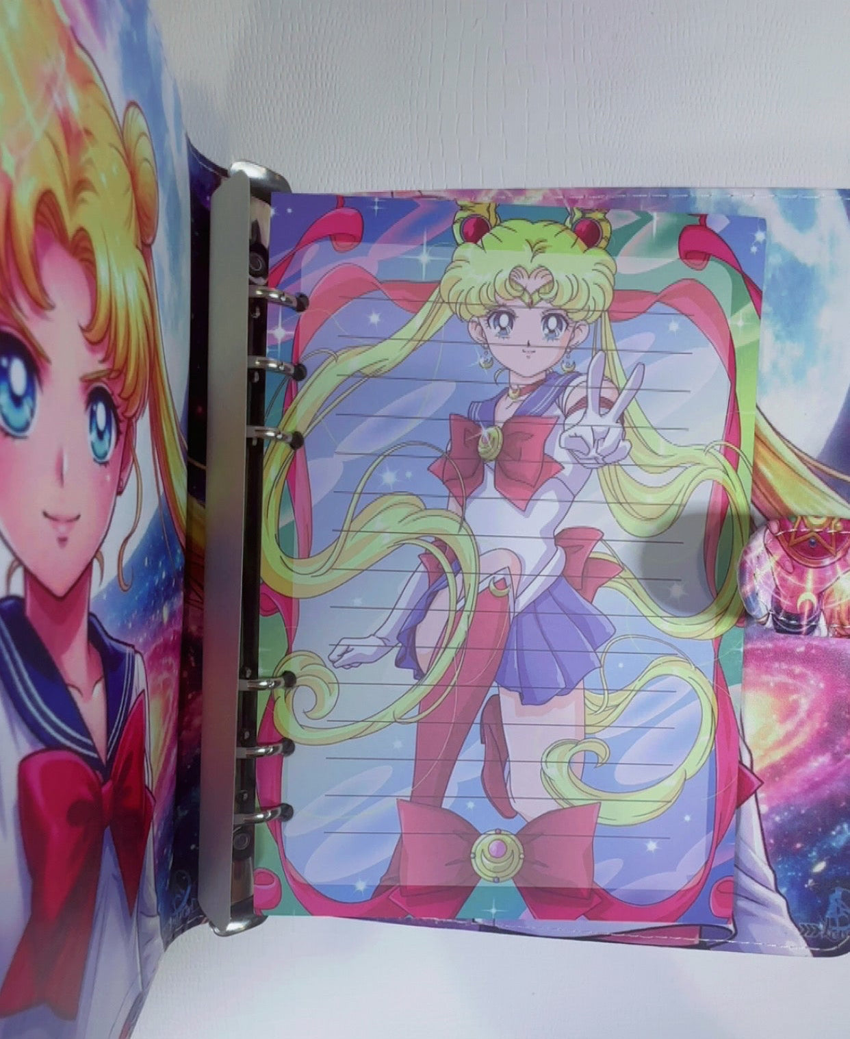 Sailor Moon A5 size Binder & Paper