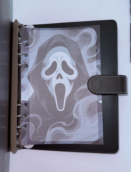 Ghost face A5 Binder & Shakerbook