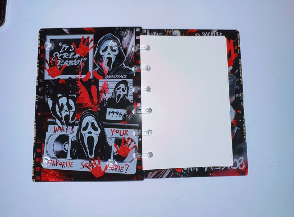 Ghost face A5 Binder & Shakerbook