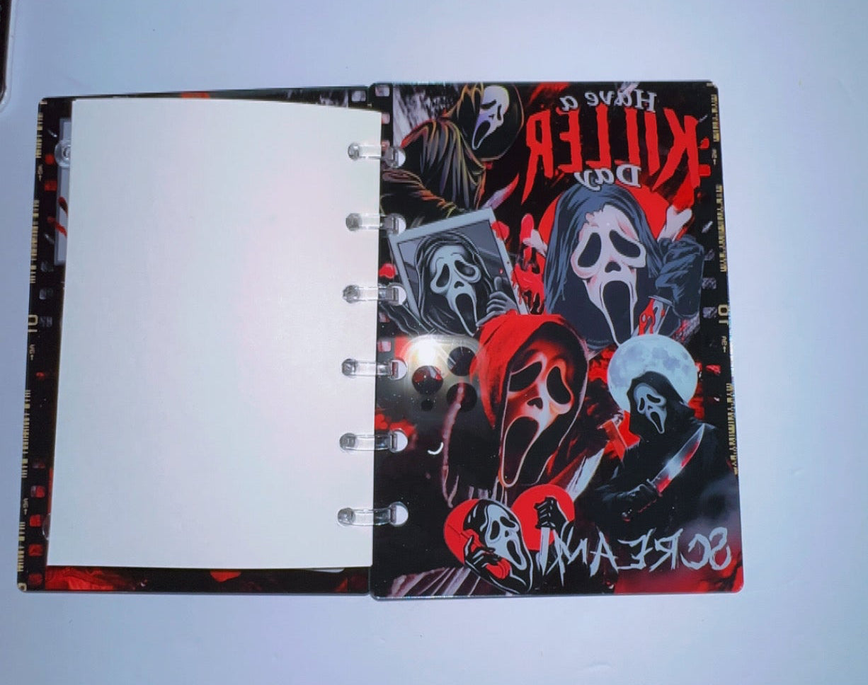 Ghost face A5 Binder & Shakerbook