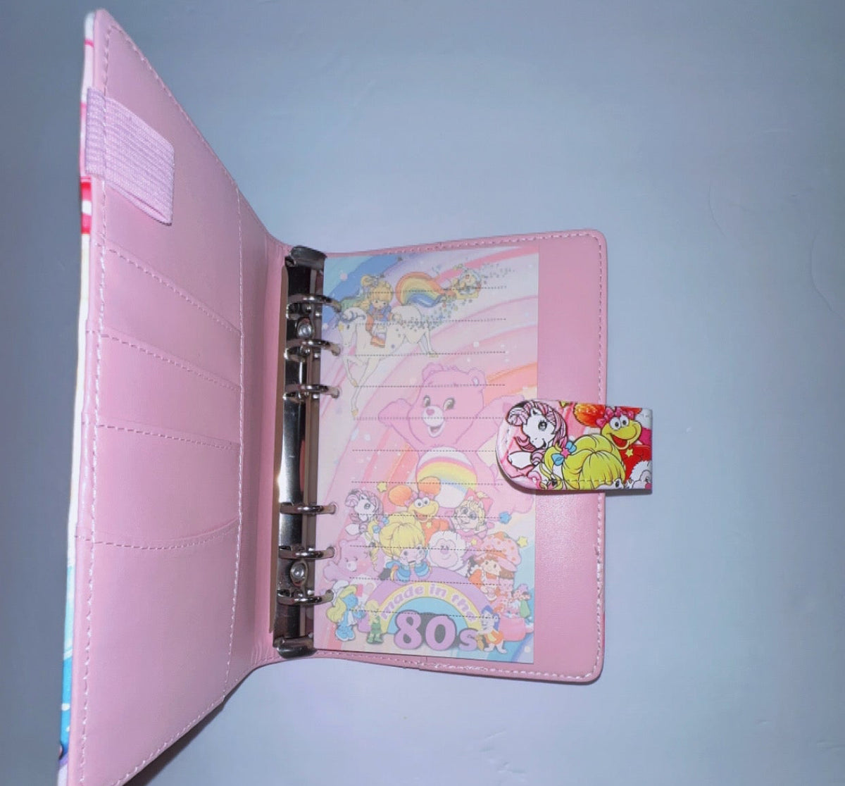 80’s -Carebear A6 size Binder & Paper