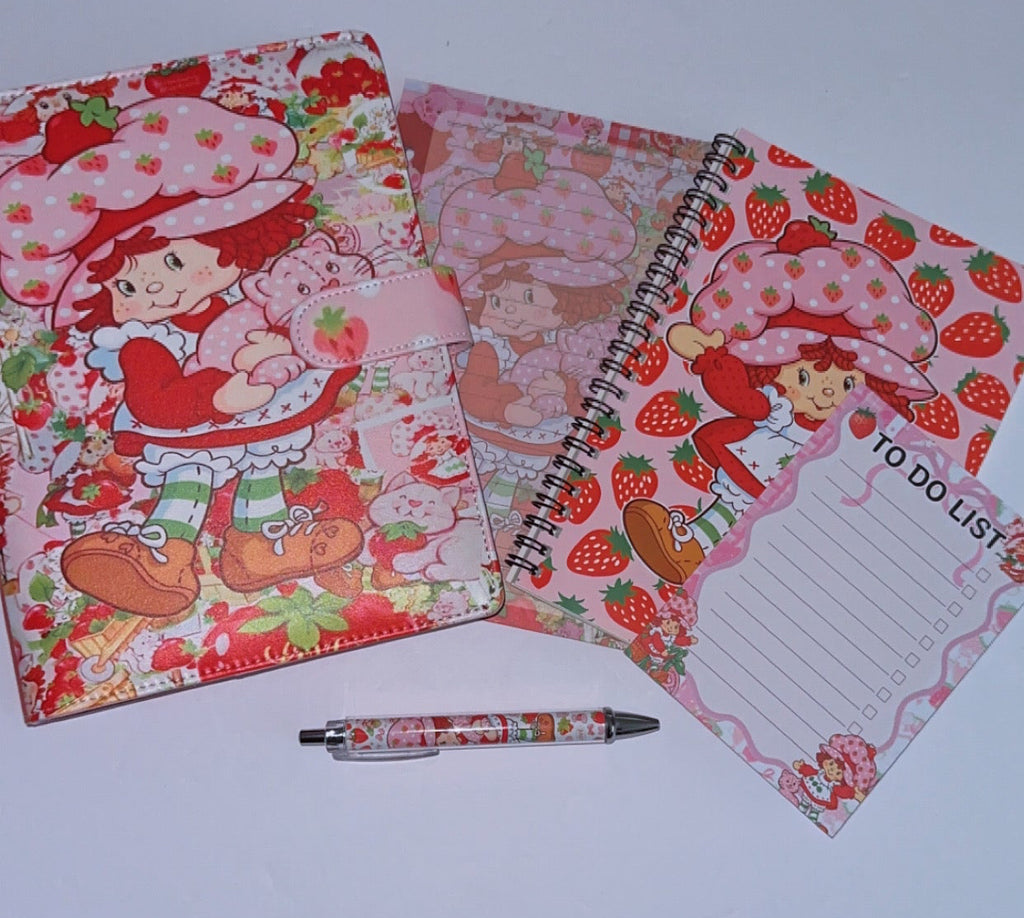 Strawberry Shortcake A5 Stationary Set