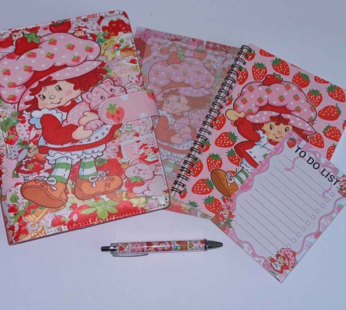 Strawberry Shortcake A5 Stationary Set