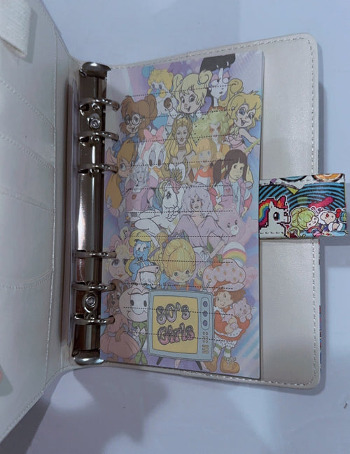 A6 1980’s Binder & Paper