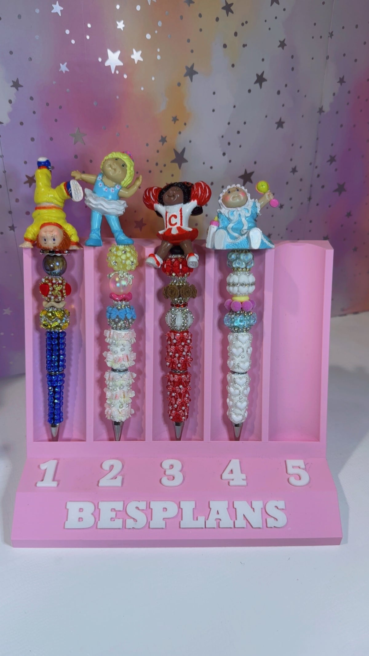 Vintage Cabbage Patch Beaded Pens