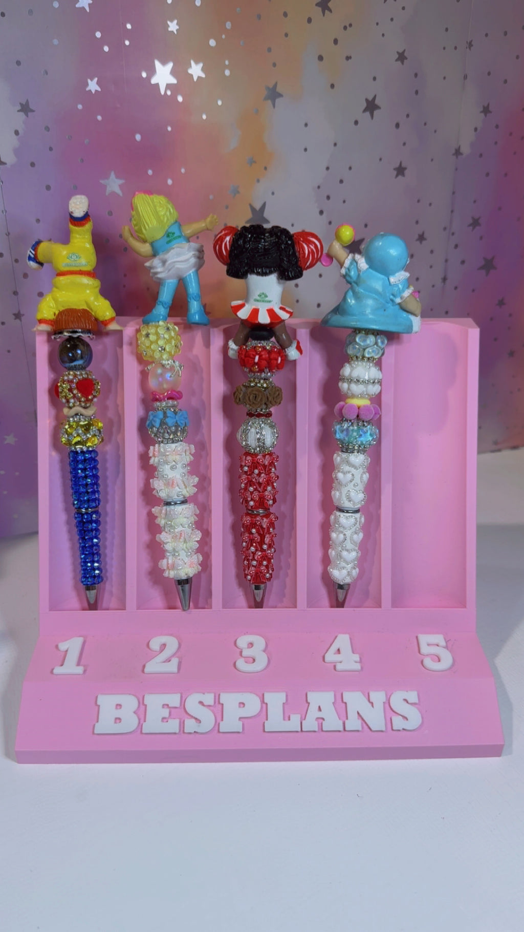 Vintage Cabbage Patch Beaded Pens