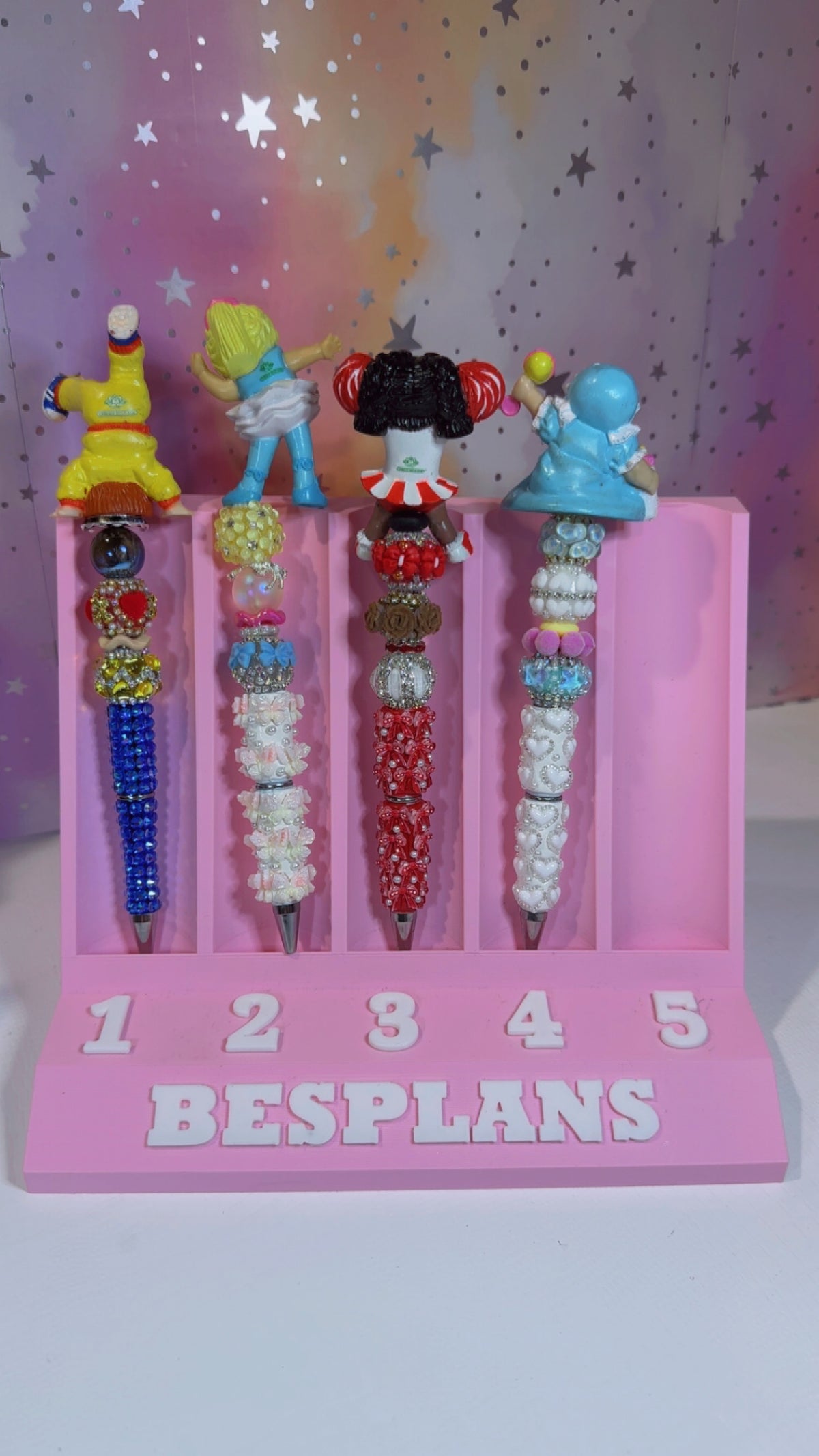 Vintage Cabbage Patch Beaded Pens