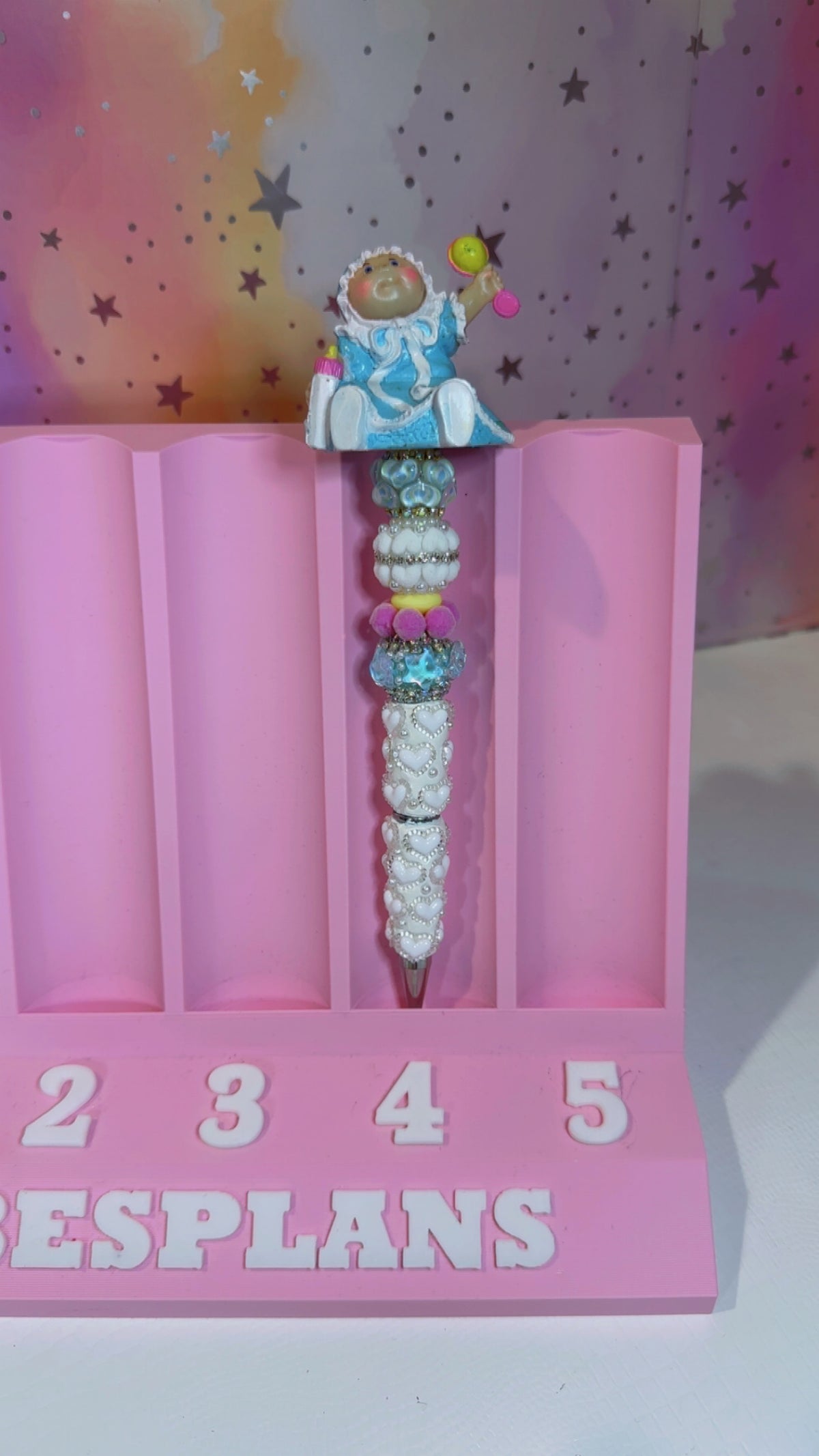 Vintage Cabbage Patch Beaded Pens