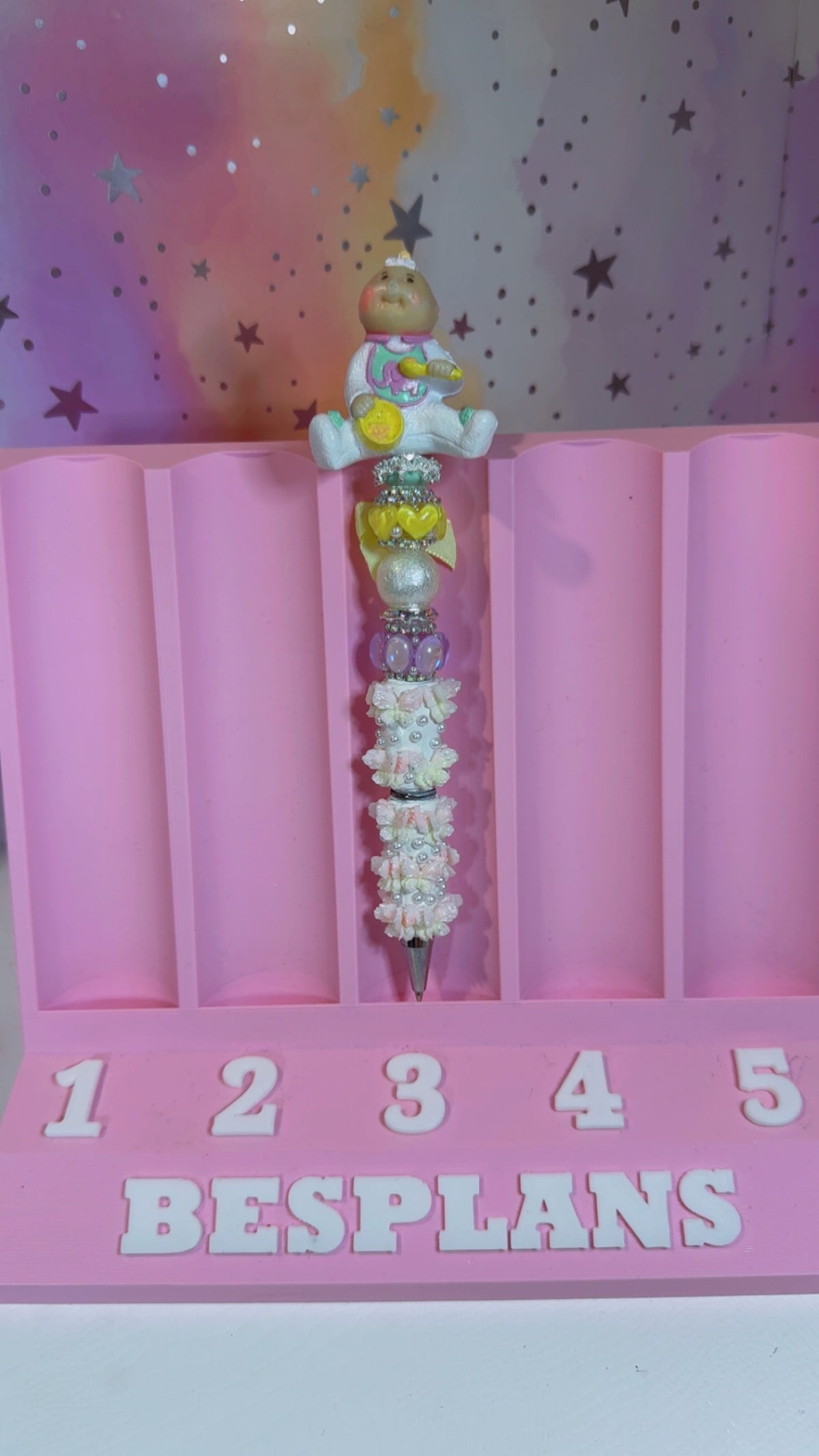 Vintage Cabbage Patch Beaded Pens