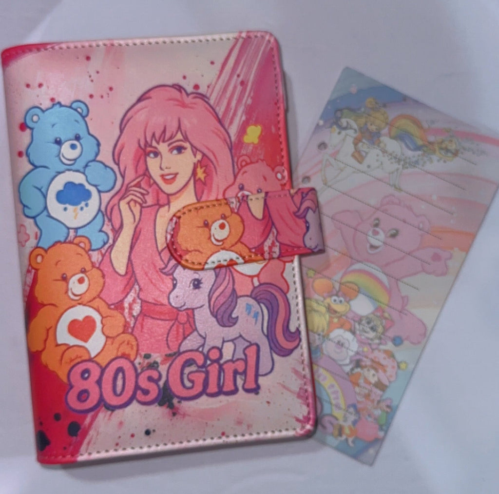 A6 80s girl Binder & Paper