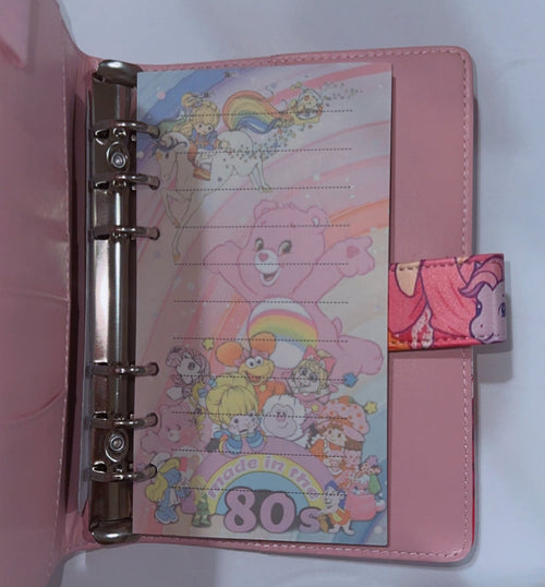 A6 80s girl Binder & Paper