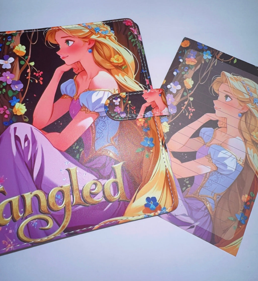 Tangled Inspired A5 Binder & Paper