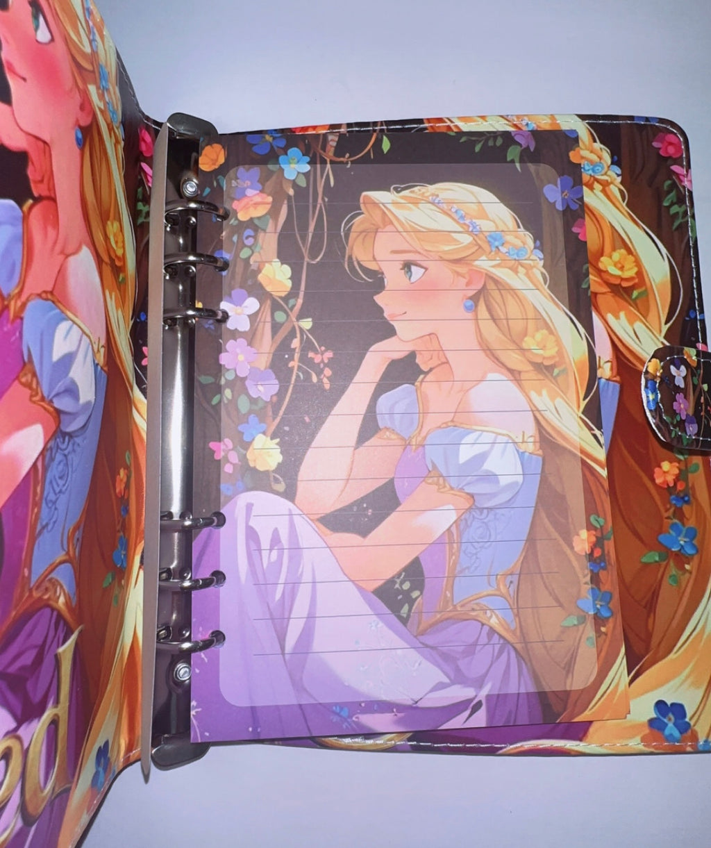 Tangled Inspired A5 Binder & Paper