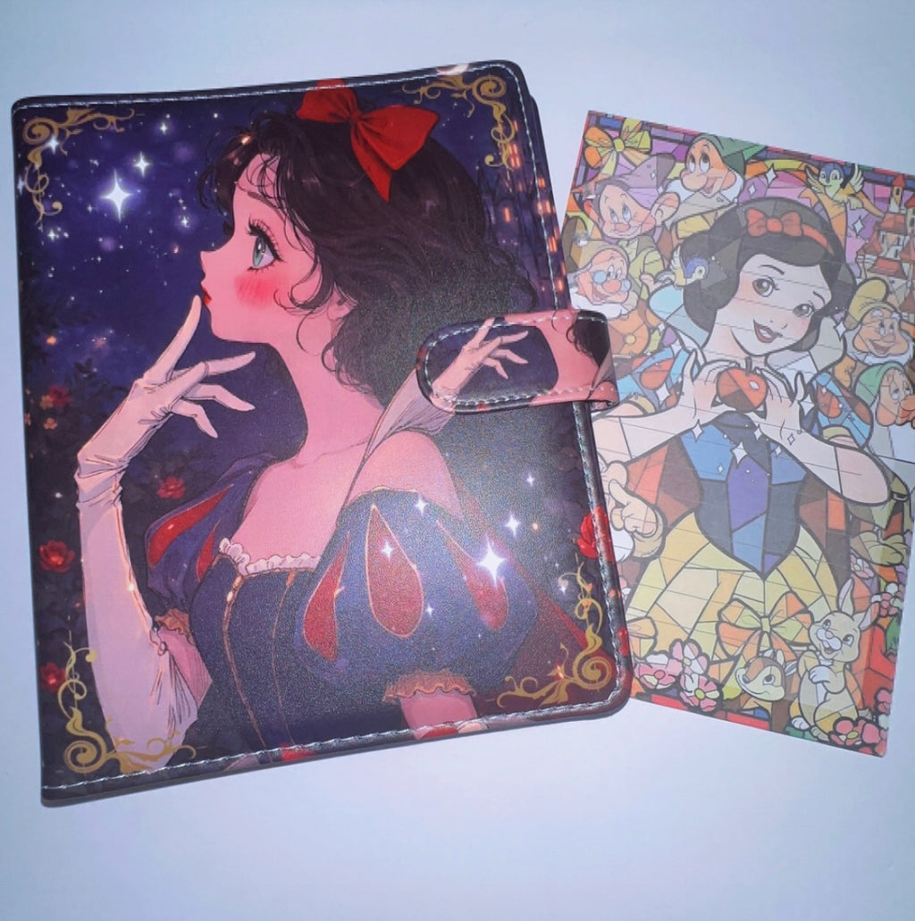 Snow White A5 Binder & Paper
