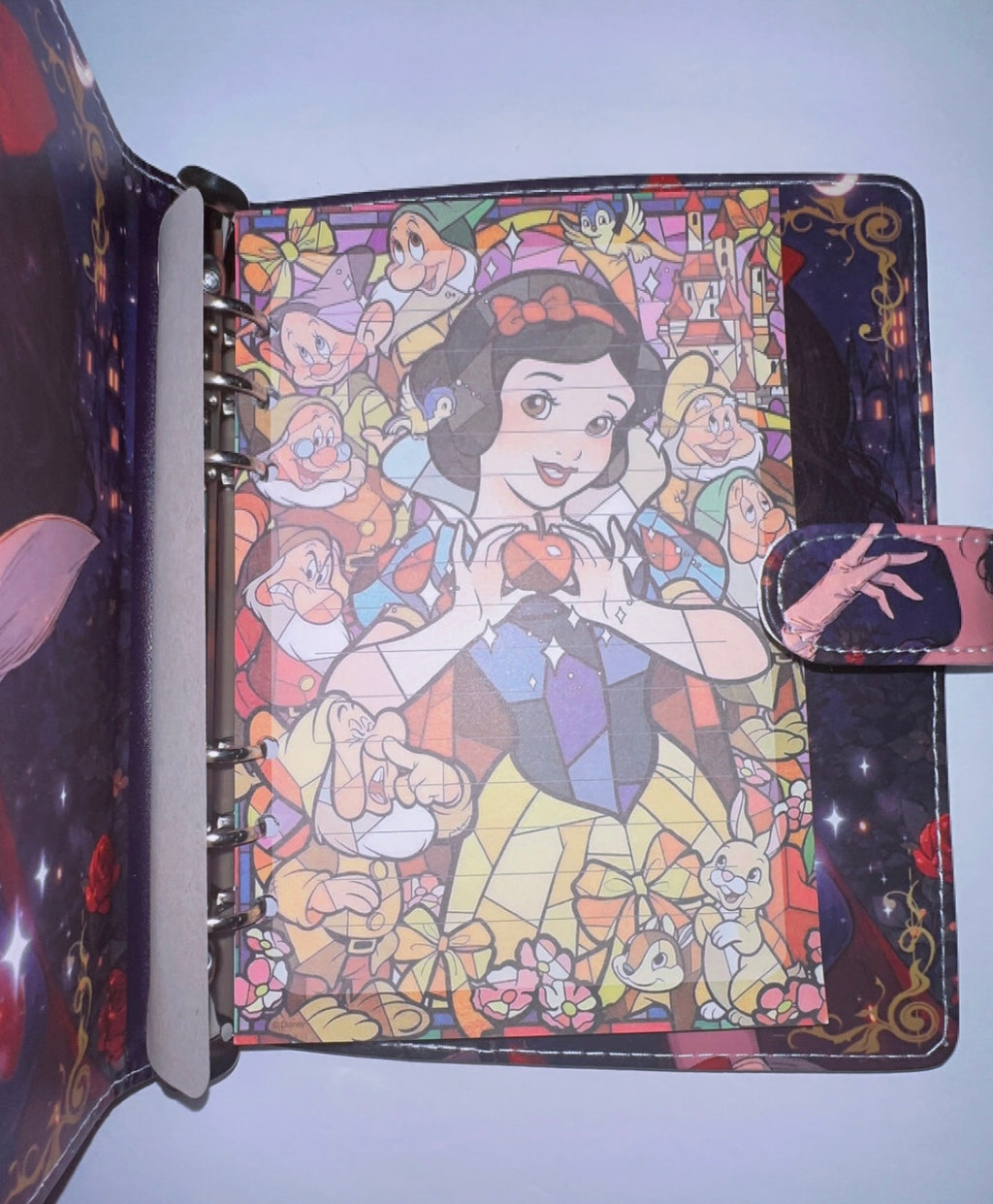 Snow White A5 Binder & Paper
